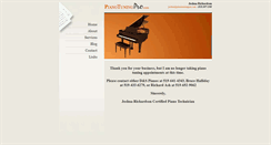 Desktop Screenshot of pianotuningpro.com